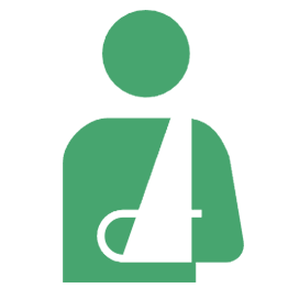 仕事中のケガの方